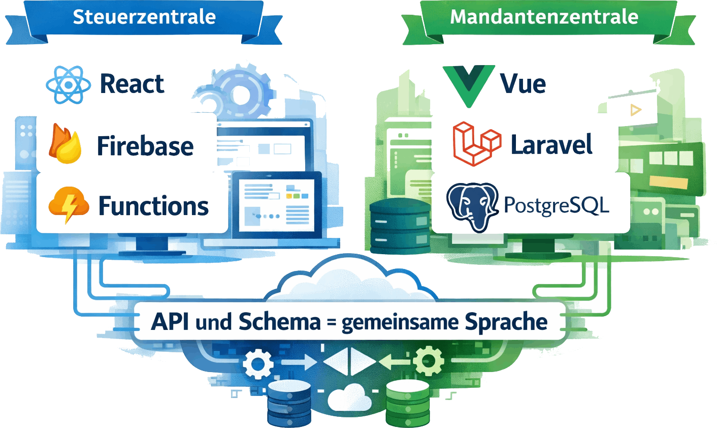 Steuerzentrale - Mandantenzentrale